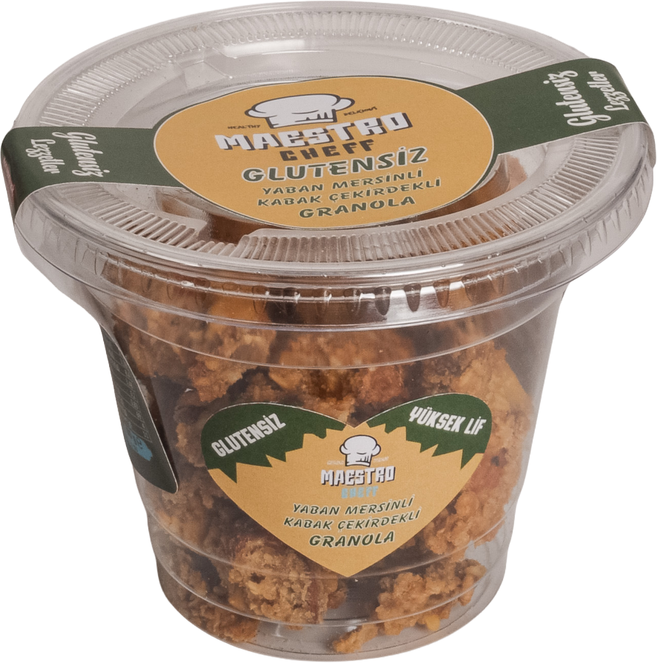 Maestro Chef Glutensiz Yaban Mersinli Kabak Çekirdekli Granola ürün görseli