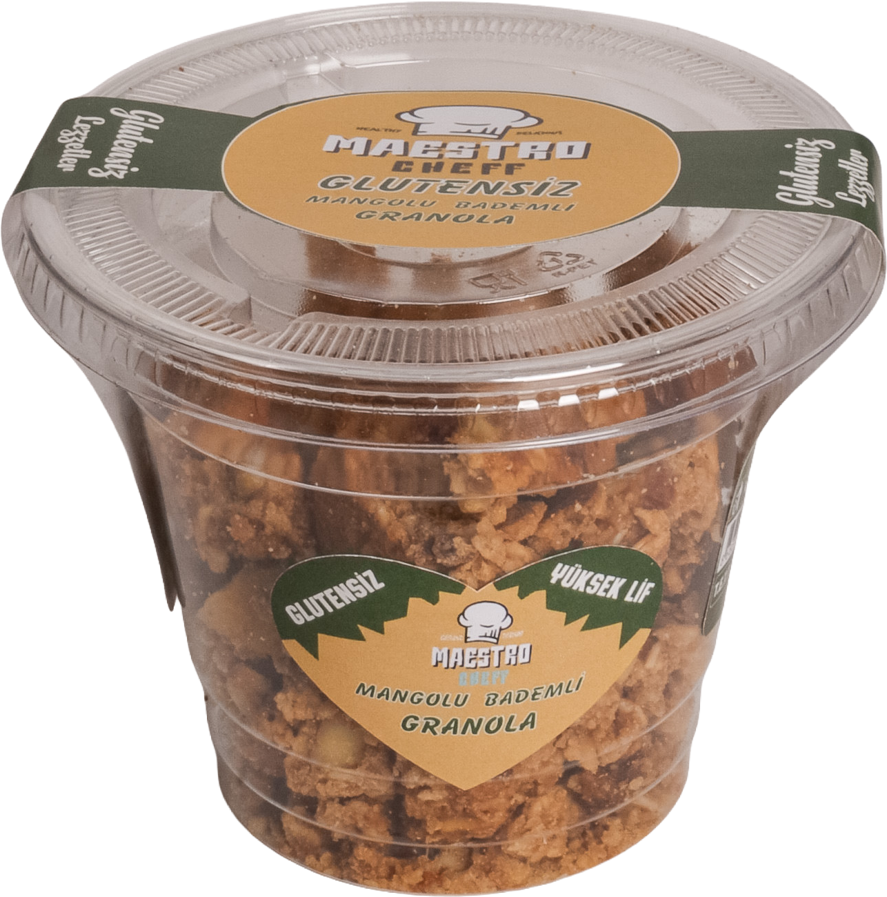 Maestro Chef Glutensiz Mangolu Bademli Granola ürün görseli
