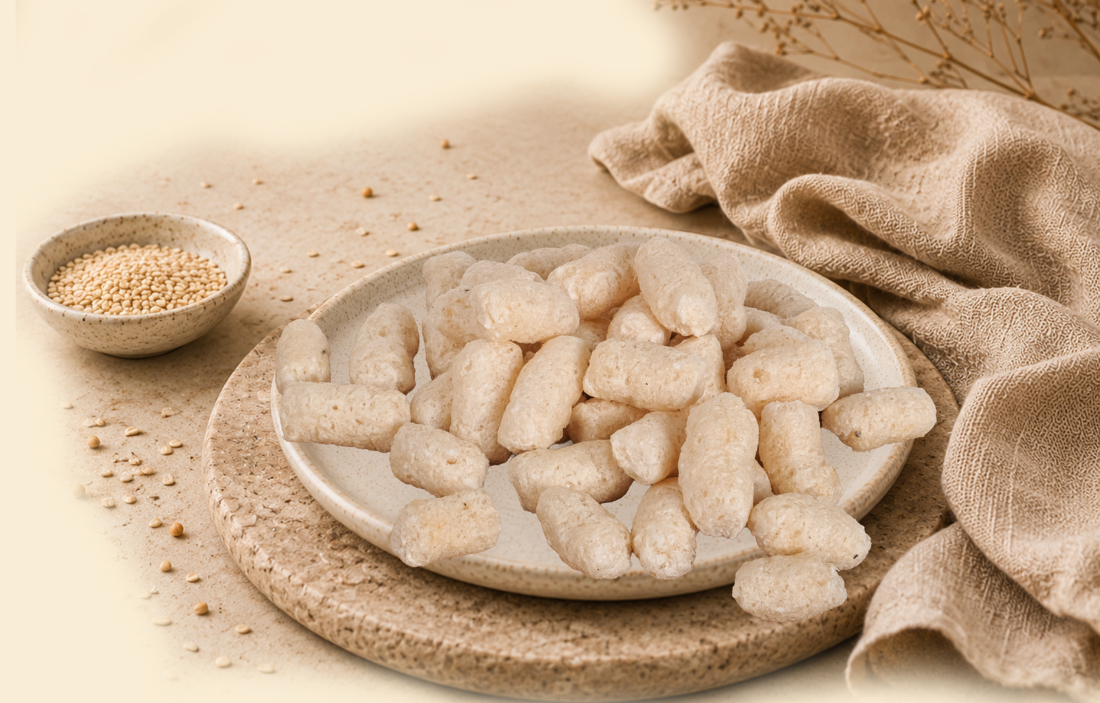 Glutensiz Kinoa Cipsi