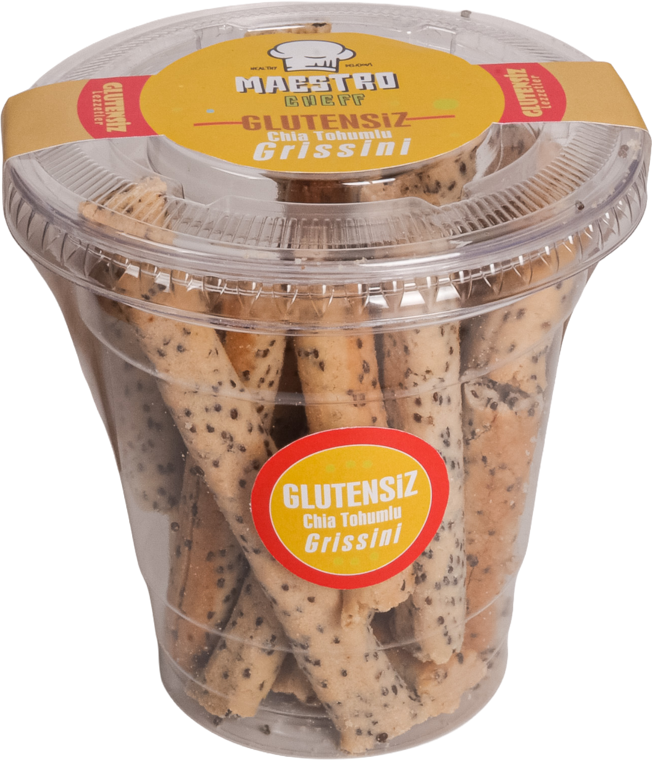Maestro Chef Glutensiz Chia Tohumlu Grissini ürün görseli