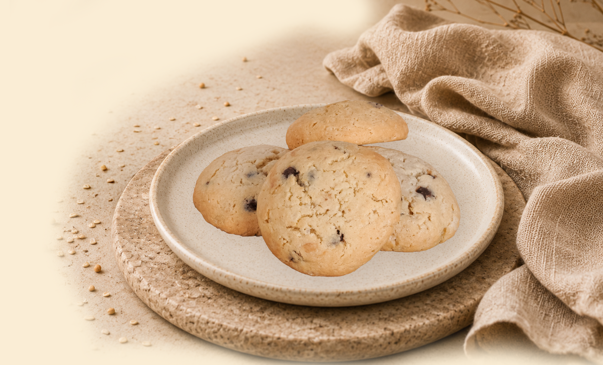 Sade Çikolatalı Proteinli Cookie