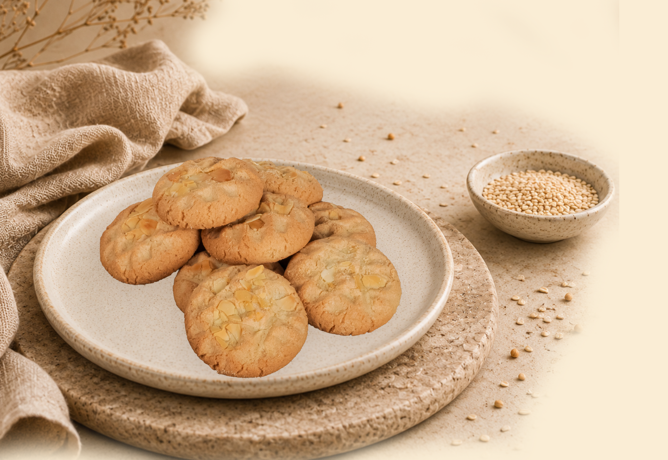 Karabuğday Unlu Glutensiz Kurabiye