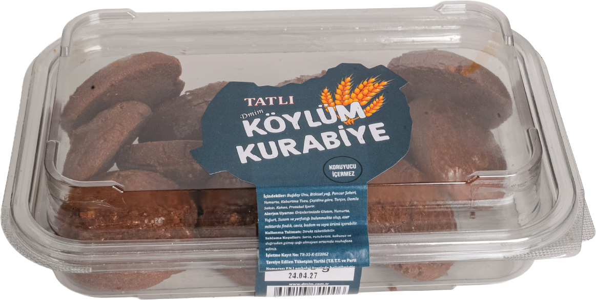 Köylüm Kurabiye Kakaolu Üzümlü Kurabiye ürün görseli