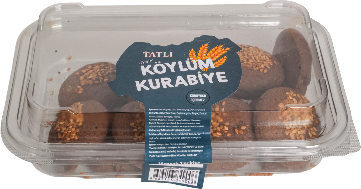 Köylüm Kurabiye Kakaolu Susamlı Kurabiye ürün görseli