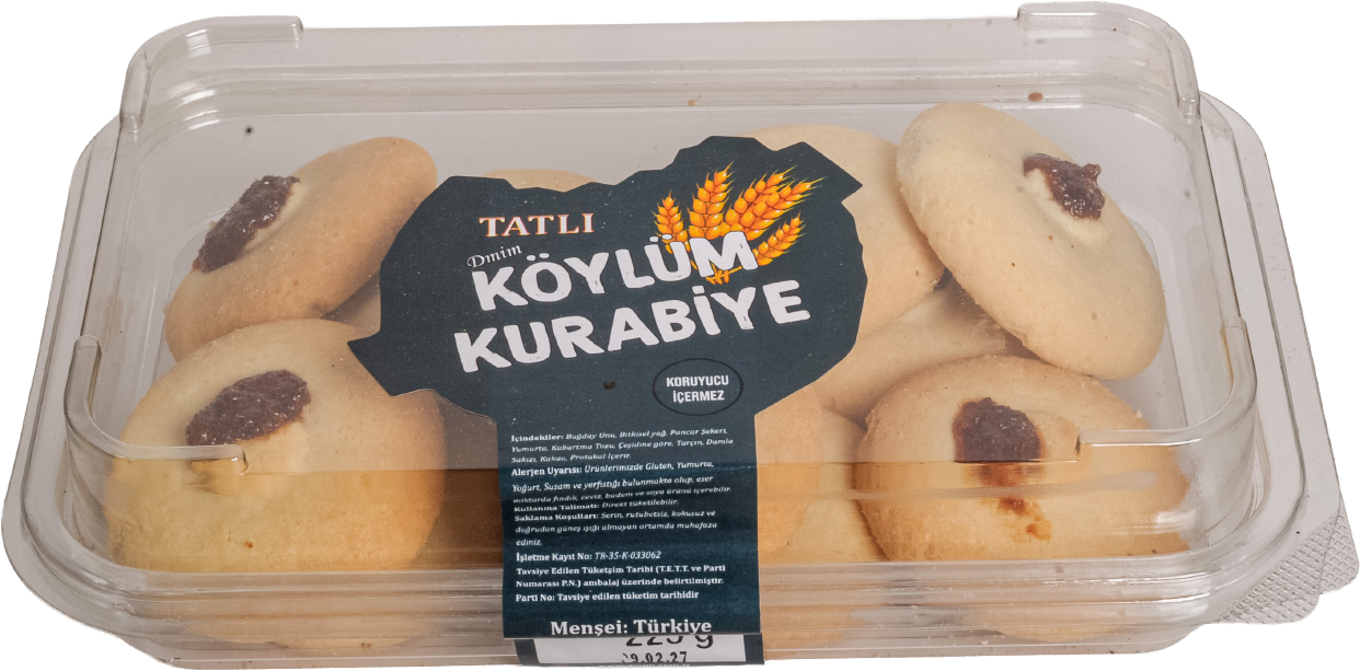 Köylüm Kurabiye Elma Marmelatlı Kurabiye ürün görseli