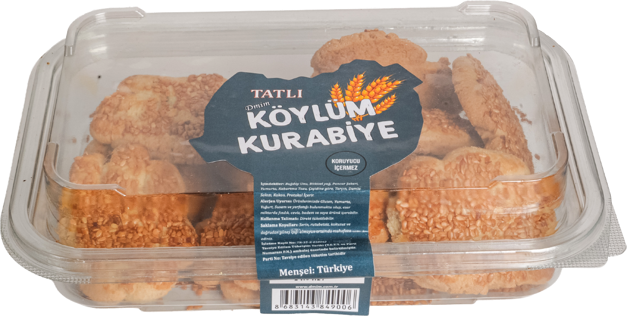 Köylüm Kurabiye Susamlı Beş Parmak Kurabiye ürün görseli