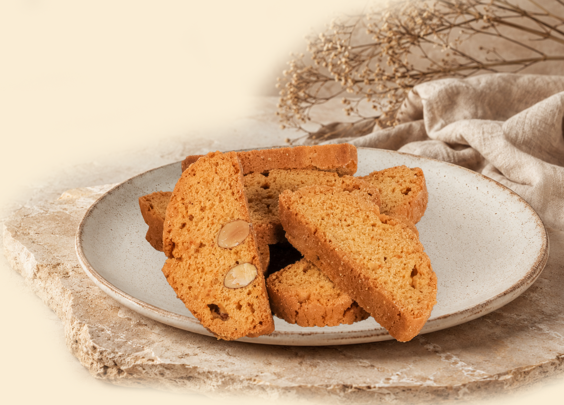Fındıklı Glutensiz Biscotti