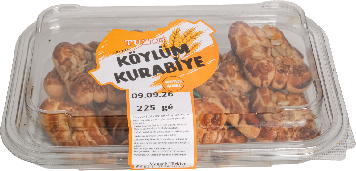 Köylüm Kurabiye Üçlü Çekirdekli Kurabiye ürün görseli