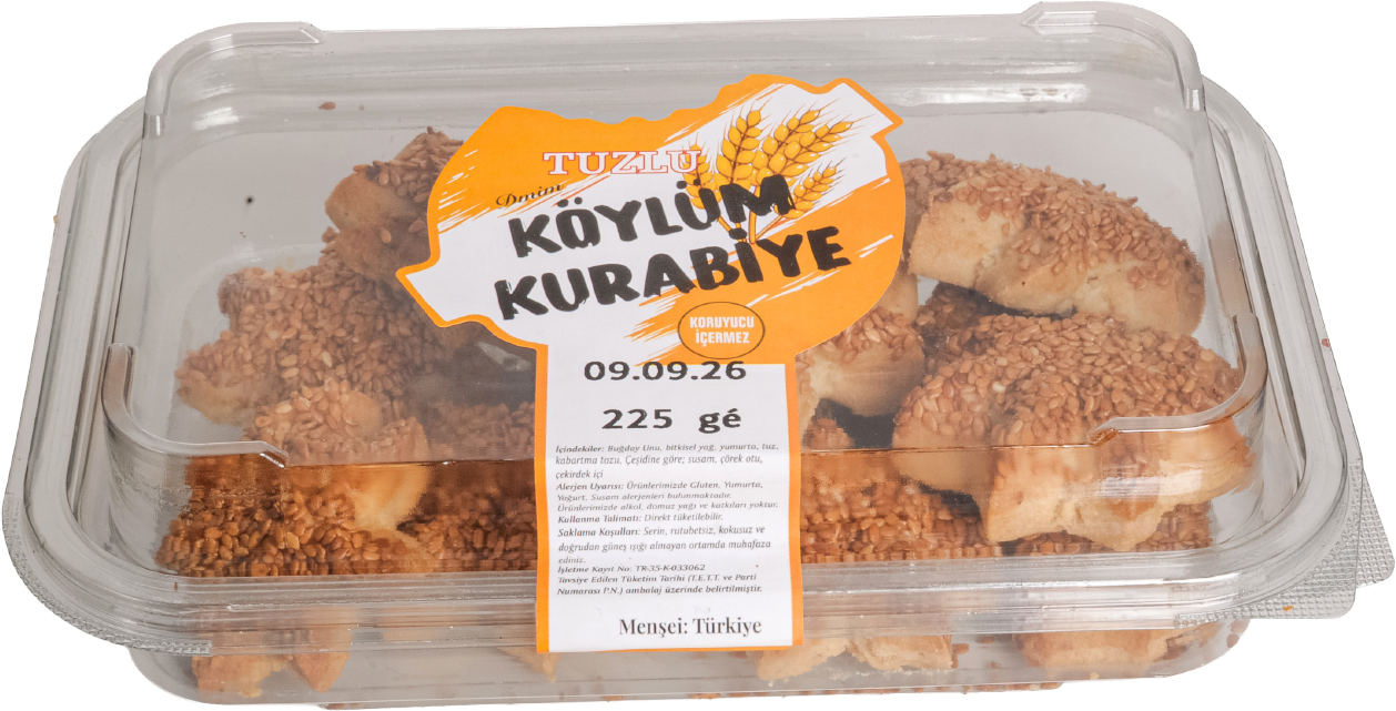 Köylüm Kurabiye Susamlı Yıldız Kurabiye ürün görseli