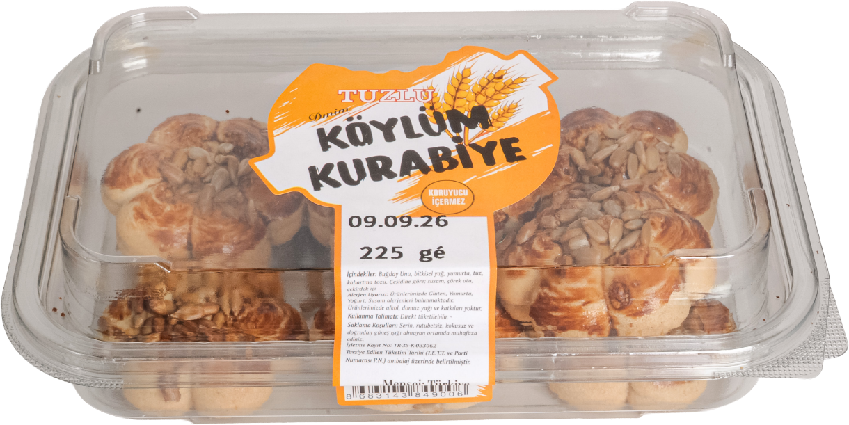 Köylüm Kurabiye Çekirdekli Papatya Kurabiye ürün görseli