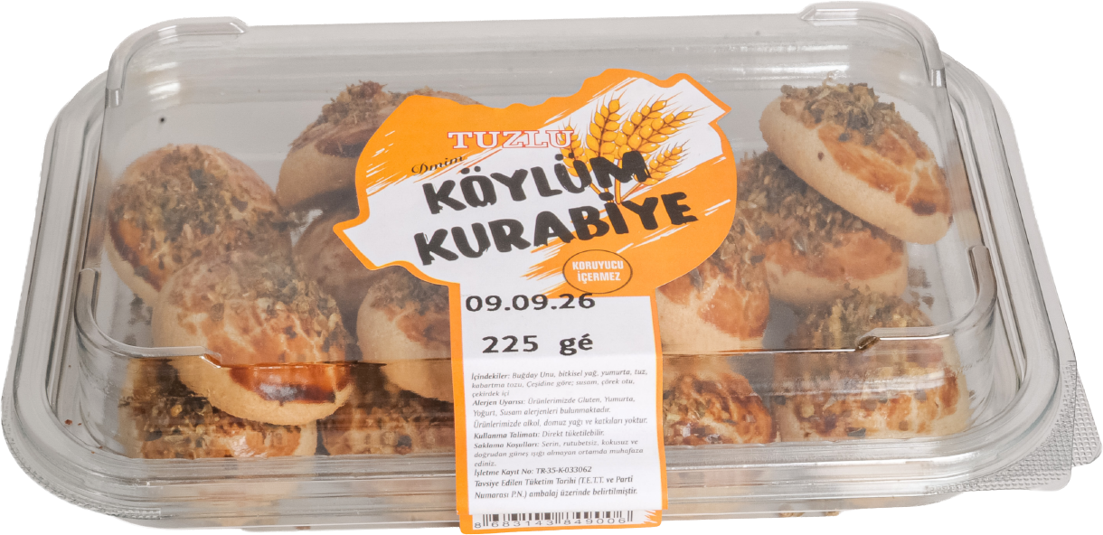 Köylüm Kurabiye Kekikli Yuvarlak Kurabiye ürün görseli