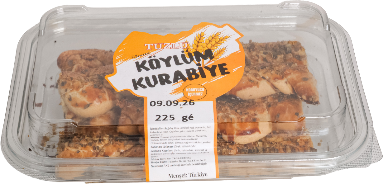 Köylüm Kurabiye Kekikli Tuzlu Kurabiye ürün görseli