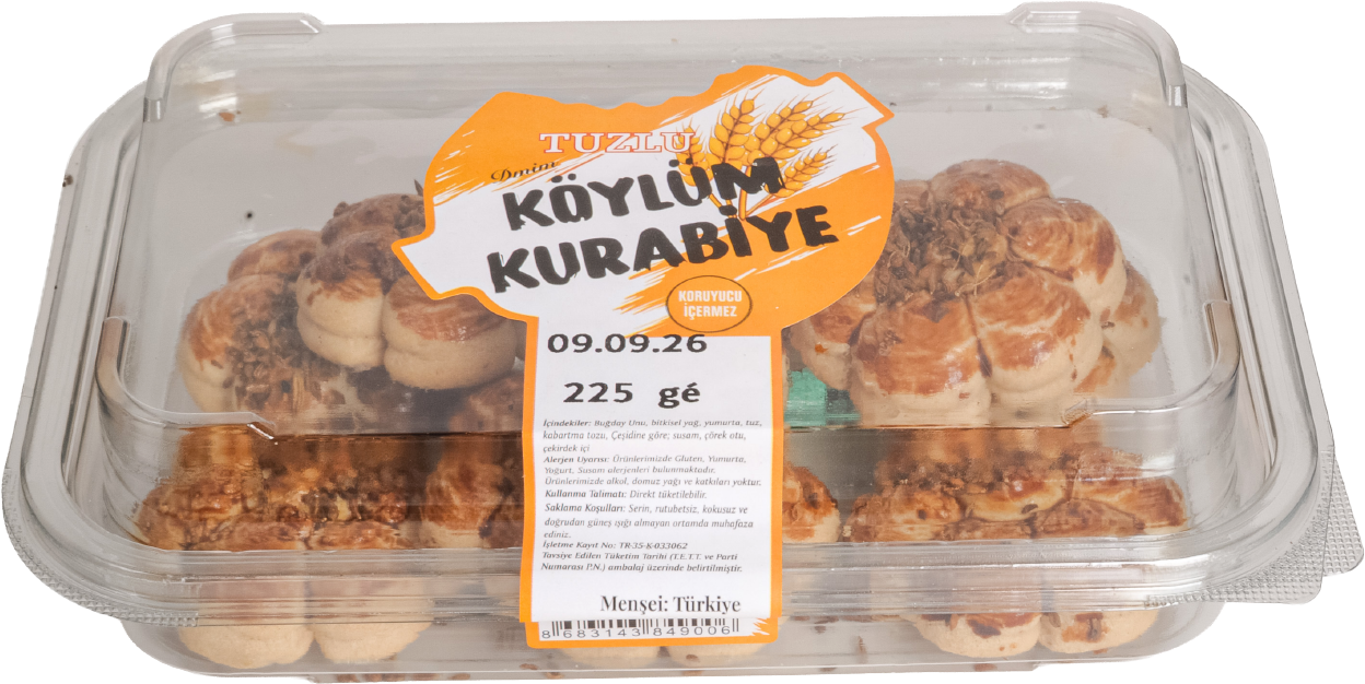 Papatya Kekikli Kurabiye
