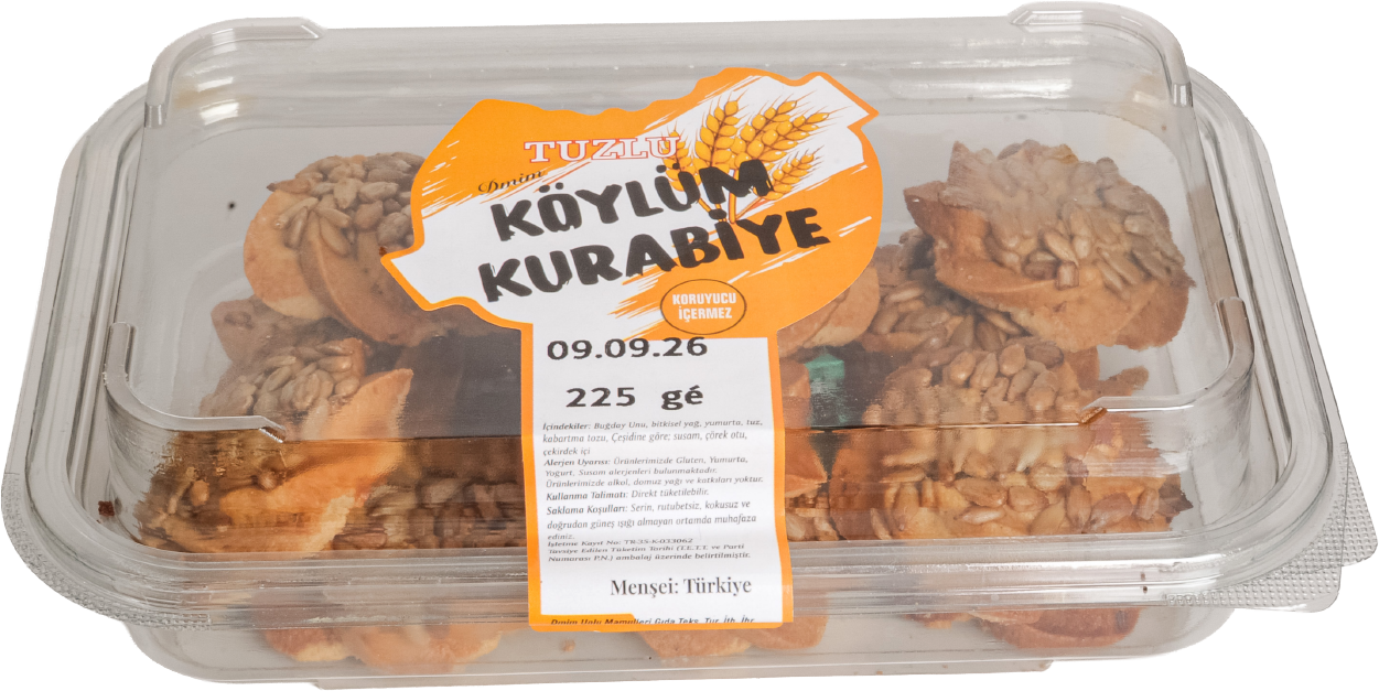 Çiğdemli Yuvarlak Kurabiye